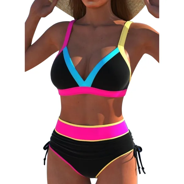 Classic High-Waist Bikini Set