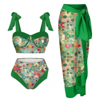 Green Floral