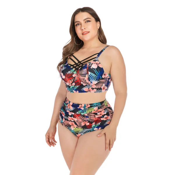 Floral Underwire One-Piece Swimsuit