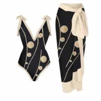 Black Dotted Suit,