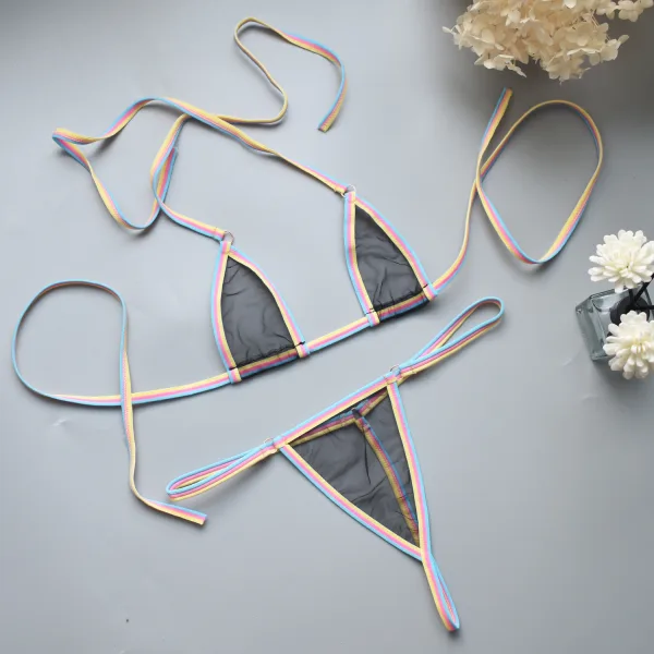 Minimalist Triangle Bikini Set