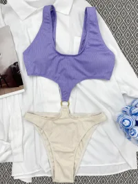 Purple White