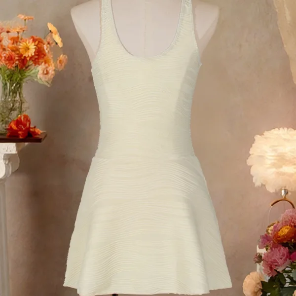 Sereia Cut-Out One-Piece Swimsuit in Beige
