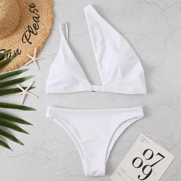 Solstice One-Shoulder Bikini Set