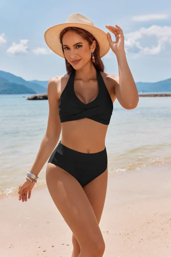 Classic Printed Two-Piece Bikini Set