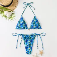 Blue Stripe Floral 7color