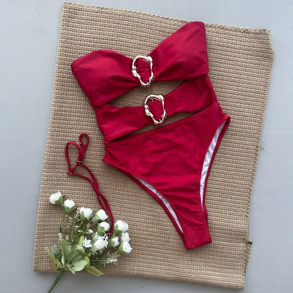 Sereia Solid One-Piece Swimsuit