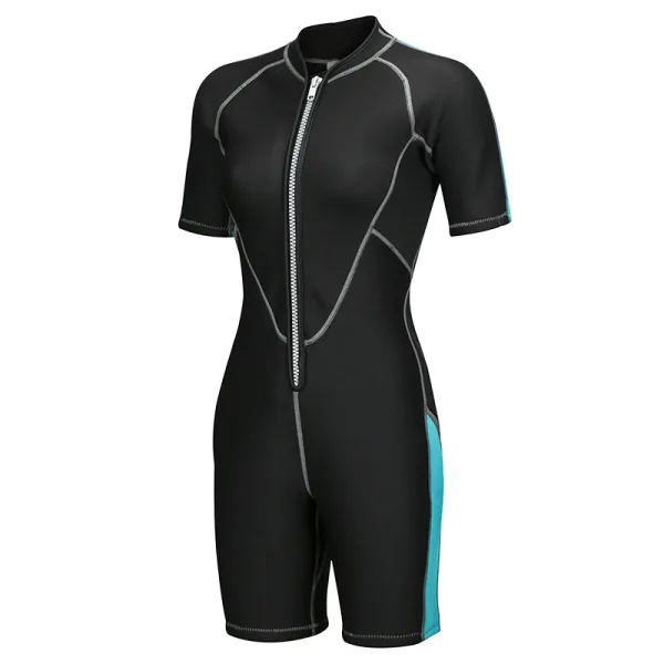Neoprene Short-Sleeve One-Piece Wetsuit