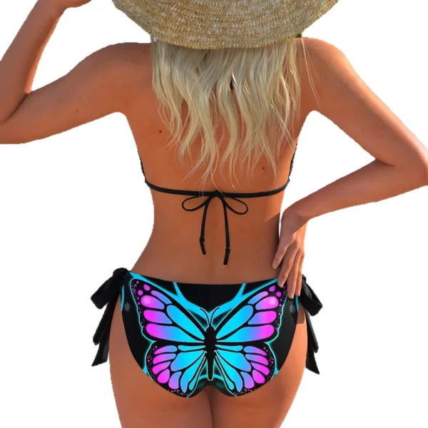Halter Cut-Out Two-Piece Bikini Set