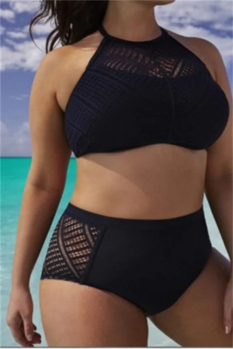 Classic Black Two-Piece Bikini