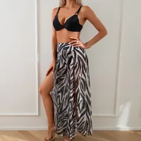 Black With Zebra Stripes Suit