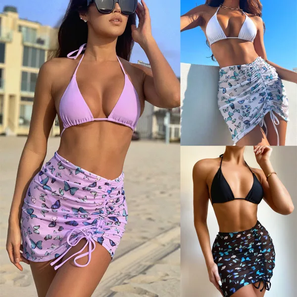 Essential Three-Piece Bikini Set