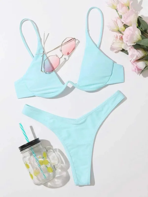 Minimalist Underwire Bikini Set