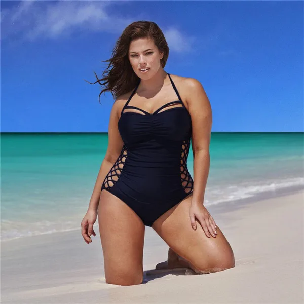 Classic Scoop-Neck One-Piece Swimsuit