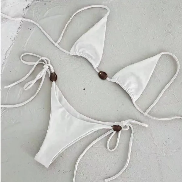 Minimalist Thong Bikini Set