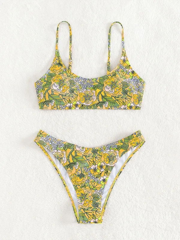Sereia Printed Sling Bikini Set