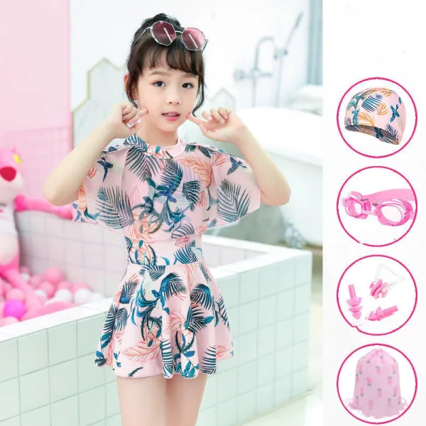 Classic Skirted One-Piece Swimsuit