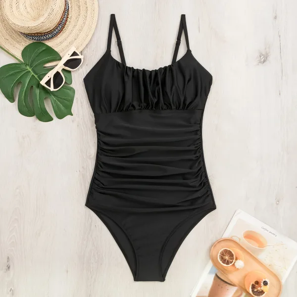 Classic Sleeveless One-Piece Swimsuit