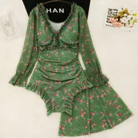 Green Floral