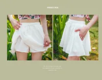 Single White Skirt