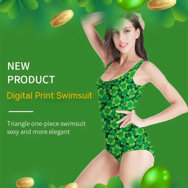 Classic One-Piece Swimsuit with Supportive Padding