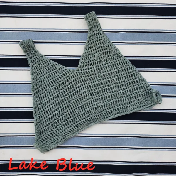Bohemian Crochet Beach Cover-Up Smock