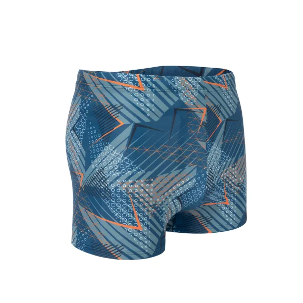 High-Waisted Swim Shorts in Classic Solid Tones