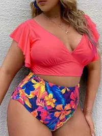 Pink Floral Pants
