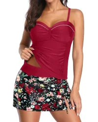 Red Small Floral