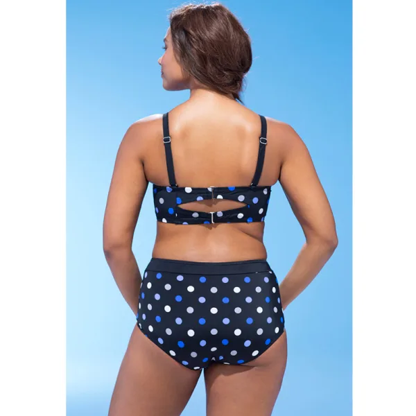 Polka Dot Print Bikini Set