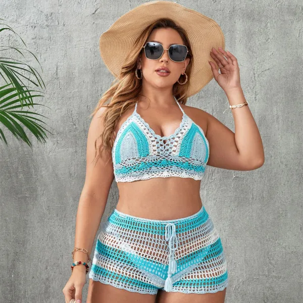 Hollow Out Strap Bikini Set