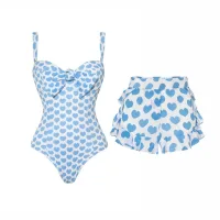 Blue Jumpsuit Shorts Suit